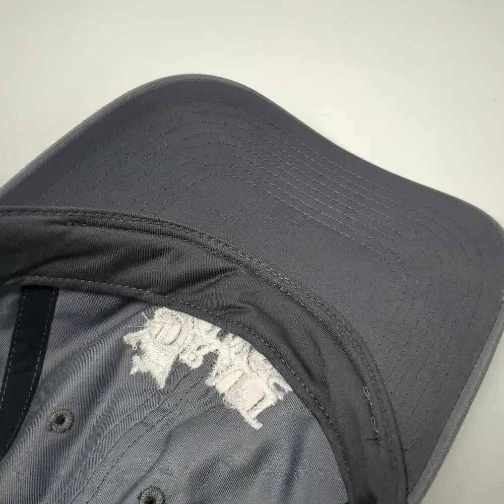 Nike Baseball Cap Gray One Size Dri-Fit Heritage86 Slideback Draft Kings Hat